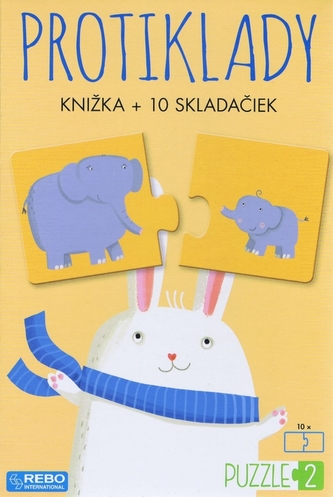 Protiklady - knižka + 10 skladačiek Protiklady - knižka + 10 skladačiek