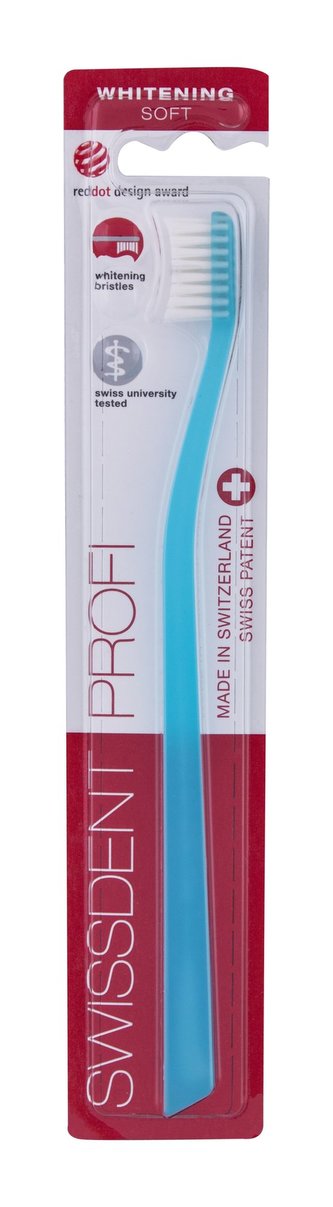 Swissdent Profi Zubní kartáček Whitening 1 ks Ice Blue Soft unisex