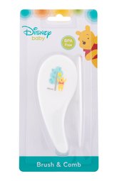 Disney Winnie The Pooh kartáč na vlasy 1 ks + hřeben na vlasy 1 ks