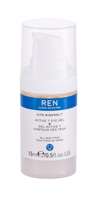 REN Clean Skincare Vita Mineral Oční gel Active 7 15 ml pro ženy
