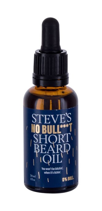 Steve´s No Bull***t Short Beard Oil Olej na vousy 30 ml pro muže