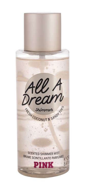 Pink All a Dream Tělový sprej Shimmer 250 ml pro ženy