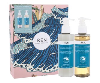 REN Clean Skincare Atlantic Kelp And Magnesium krém na ruce Atlantic Kelp and Magnesium Energizing Hand Lotion 200 ml + mýdlo na ruce Atlantic Kelp and Magnesium Energizing Hand Wash 200 ml