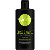 Syoss Šampon pro kudrnaté a vlnité vlasy Curls & Waves (Shampoo) Objem 440 ml woman
