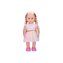 Panenka Eliška chodící 41cm růžové šaty