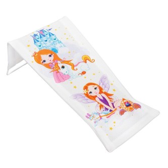 Látkové lehátko ke koupání Malá Princezna bílé