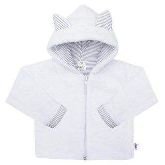 Luxusní dětský zimní kabátek s kapucí New Baby Snowy collection - velikost 56 (0-3m)