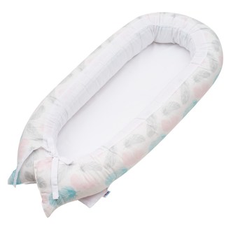 Hnízdečko pro miminko New Baby Pírka růžová