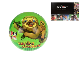 Míč 14cm lenochod 10m+ 12ks v PDQ