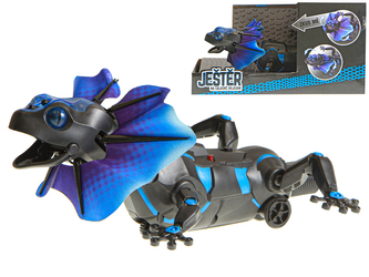 IR/C ještěr 27cm na baterie se světlem a zvukem v krabičce