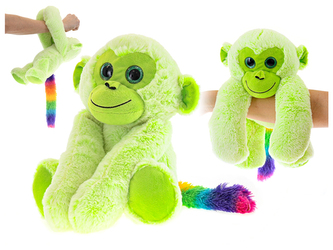 Opice plyšová 20cm visící na ruku 0m+