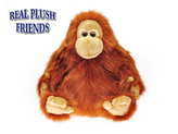 Orangutan plyšový 30cm sedící 0m+ v sáčku