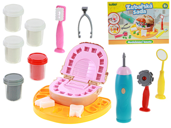 Sada malý zubař na baterie v krabičce