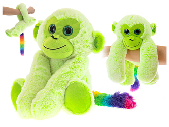 Opice plyšová 25cm visící na ruku 0m+