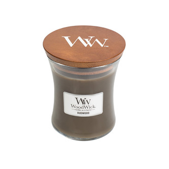 WoodWick oválná váza Oudwood 275g