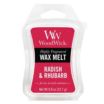 WoodWick Vonný vosk Radish Rhubarb  22,7g