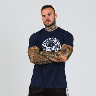 Tričko Walk In Strong Navy - GymBeam - Velikost M