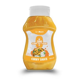 Bezkalorická omáčka Curry Sauce 350 ml - GymBeam - kari