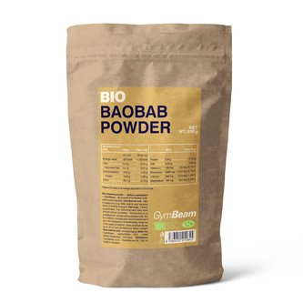 BIO Baobab prášek - GymBeam - 200 g