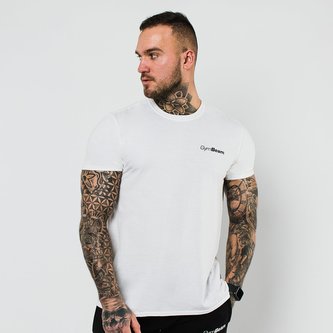 Tričko Basic White - GymBeam - Velikost S