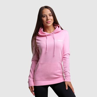 Dámská mikina PRO Hoodie Baby pink - GymBeam - Velikost S