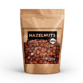 Lískové ořechy - GymBeam - 500 g