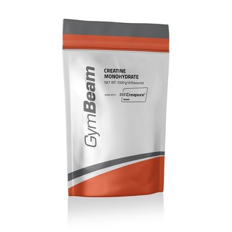 Mikronizovaný kreatin monohydrát (100% Creapure®) - GymBeam - pomeranč - 500 g