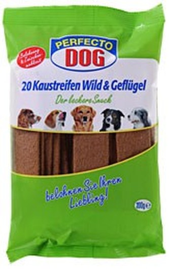 Perfecto Dog platky zver./drub.20ks