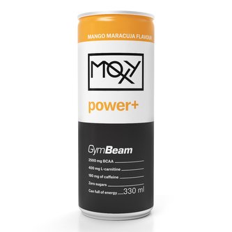 Moxy Power+ Energy Drink 330 ml - GymBeam - lesní ovoce