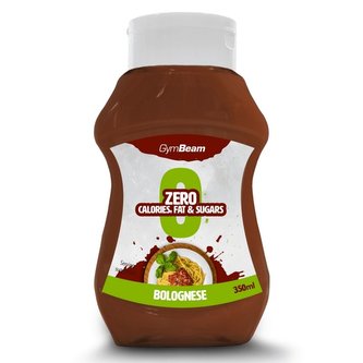 Bezkalorická omáčka Bolognese 350 ml - GymBeam - boloňská omáčka