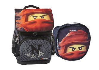 LEGO Ninjago KAI of Fire Optimo - školní aktovka, 2 dílný set