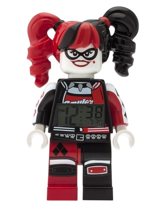 LEGO Batman Movie Harley Quinn - hodiny s budíkem LEGO Batman Movie Harley Quinn - hodiny s budíkem