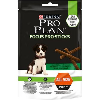 Pur.PP Puppy Snack Focus Pro Sticks jehneci 126g
