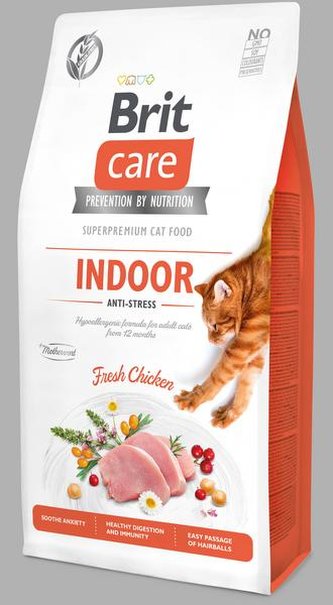 Brit Care Cat Grain-Free Indoor Anti-stress 7kg