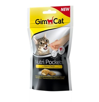 GIMCAT Nutri Pockets syr a taurin 60g