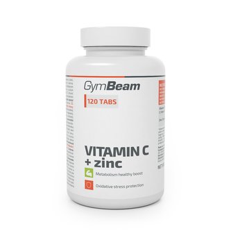 Vitamín C + zinek - GymBeam
