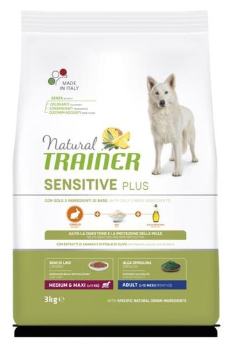 TRAINER Natural SENS.Plus Ad.M/M kralik 3kg