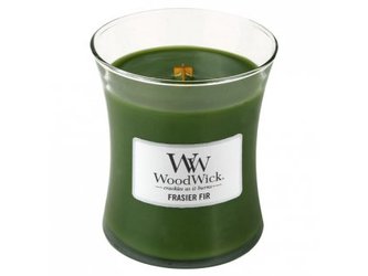 WoodWick oválná váza Frasier fir 275g