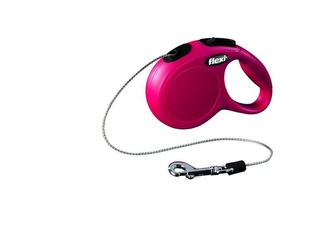 Flexi New Classic M snura 8m/20kg cervena Flexi New Classic M snura 8m/20kg cervena