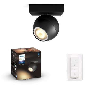 Hue Buckram SVÍTIDLO BODOVÉ LED GU10 5W 350lm 2200-6500K, černá BT Hue Buckram SVÍTIDLO BODOVÉ LED GU10 5W 350lm 2200-6500K, černá BT