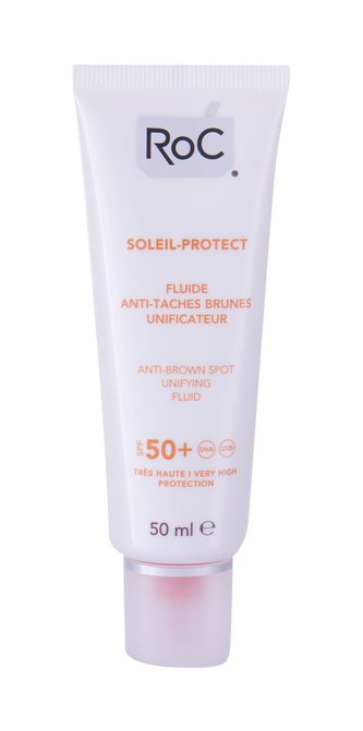 RoC Soleil-Protect Opalovací přípravek na obličej Anti-Brown Spot 50 ml SPF50+ pro ženy