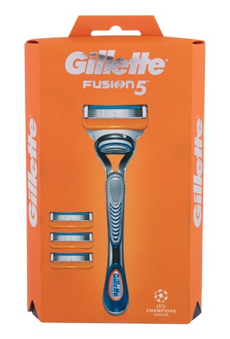 Gillette Fusion 5 holicí strojek s jednou hlavicí 1 ks + náhradní hlavice 3 ks