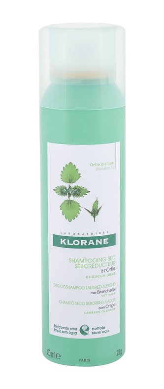 Klorane Nettle Suchý šampon 150 ml pro ženy Klorane Nettle Suchý šampon 150 ml pro ženy