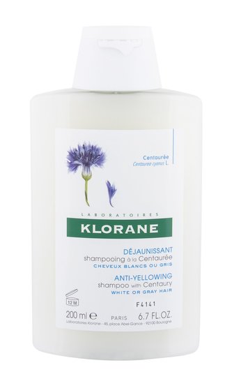 Klorane Centaury Šampon Anti-Yellowing 200 ml pro ženy Klorane Centaury Šampon Anti-Yellowing 200 ml pro ženy