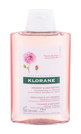 Klorane Peony Šampon Soothing &amp; Anti-Irritating 200 ml pro ženy