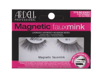 Ardell Magnetic Lashes Umělé řasy Faux Mink 811 1 ks Black pro ženy