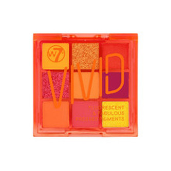 W7 Cosmetics Paletka očních stínů Vivid (Eya Color Palette) 9 g Odstín Outrageous Orange woman