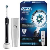 ORAL B Elektrický zubní kartáček Pro 1-750 Cross Action Black unisex