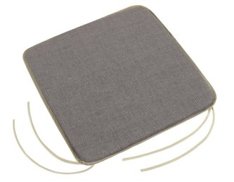 Sedák LADA hladký - šedá Uni - 40x40 cm,hladký