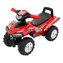 Dětské odrážedlo se zvukem Čtyřkolka Baby Mix red